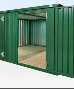 CONTENEDOR FLATPACK CON ENLACE LATERAL DE 3M X 4.2M