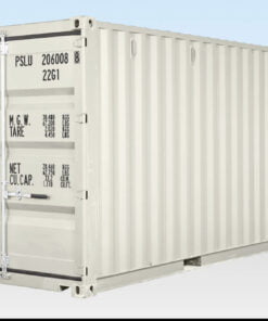 20X8 PIES CONTENEDOR MARĂTIMO NUEVO (BLANCO)