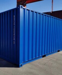 CONTENEDOR DE 20 PIES CUBO ALTO VERDE