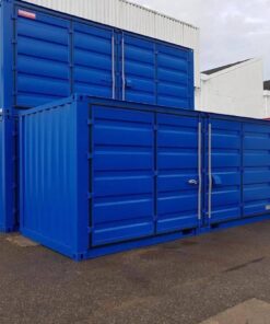 CONTENEDOR (VAGÓN) MULTIUSOS DE 20 PIES AZUL