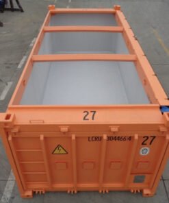 CONTENEDOR MULTIUSOS DE 20 PIES TAPA ABIERTA