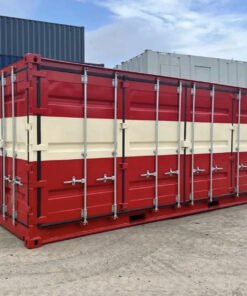 CONTENEDOR MULTIUSOS DE 20 PIES LADO ABIERTO