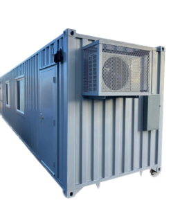 OFICINA CONTENEDOR DE 40 PIES CON 2 PUERTAS