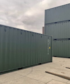 20' X 8' PIES CONTENEDOR MARÍTIMO VERDE BOSQUE