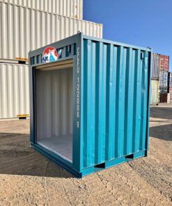 7' X 8' PIES CONTENEDOR CON PUERTA ENROLLABLE